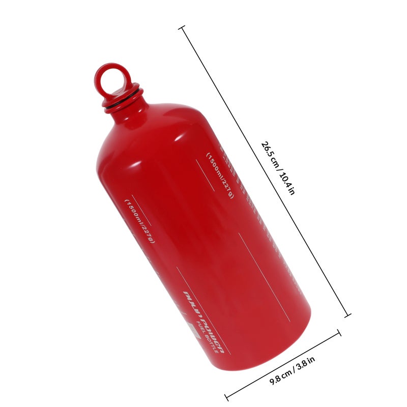 Motorcycle Bottle Kerosene Storage Bottle 1500ml Reserve Gas Container - Image 2
