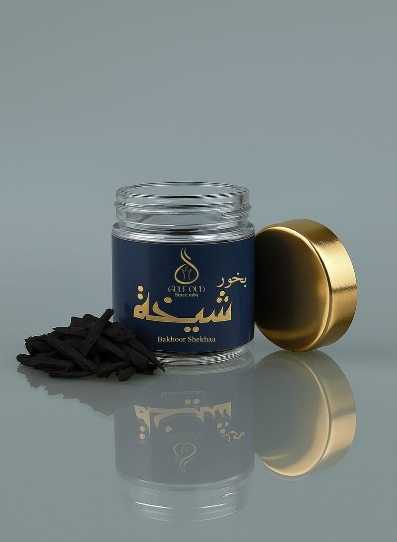 الخليج للعود بخور شيخة – أعواد بخور سوداء فاخرة بوزن 45 جرام – عطر عود فاخر يدوم طويلاً - Image 4