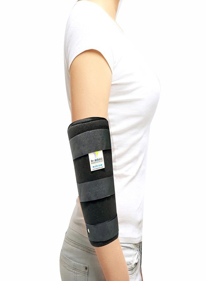 IGR ELBOW IMMOBILISER | FIBRE PLASTIC SUPPORT |Elbow Splint | Night Elbow Sleep Support| Cubital Tunnel Syndrome | Ulnar Nerve Entrapment |Tendinitis | ADULT- UNIVERSAL (1 UNIT) - Image 1