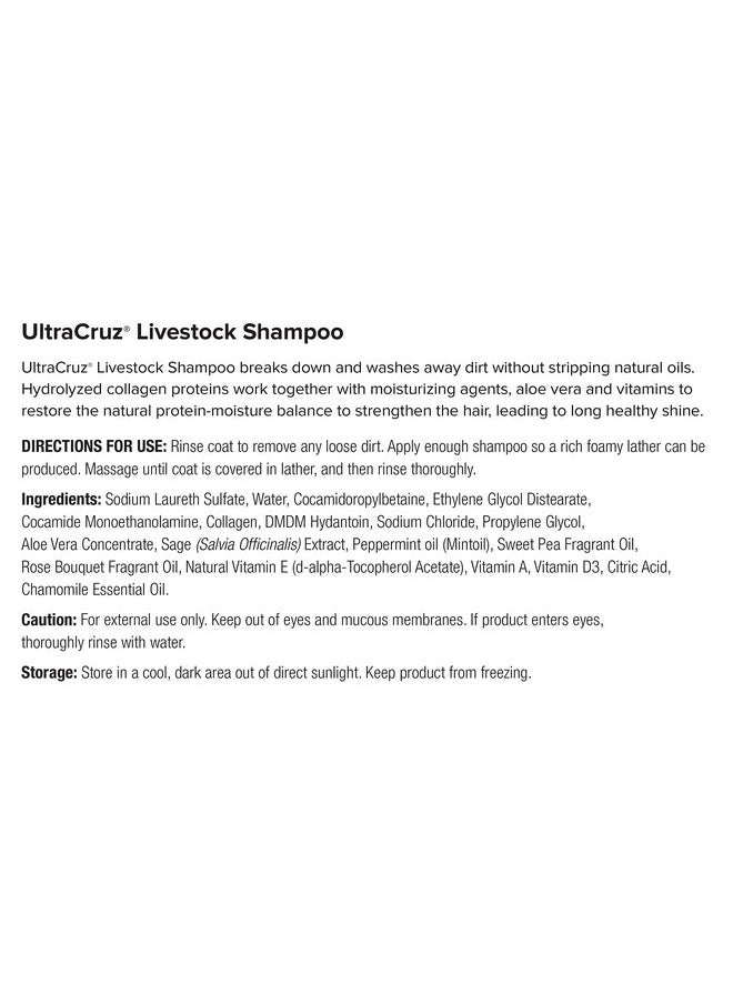 UltraCruz UltraCruz Livestock Shampoo, 32 oz  - Image 2