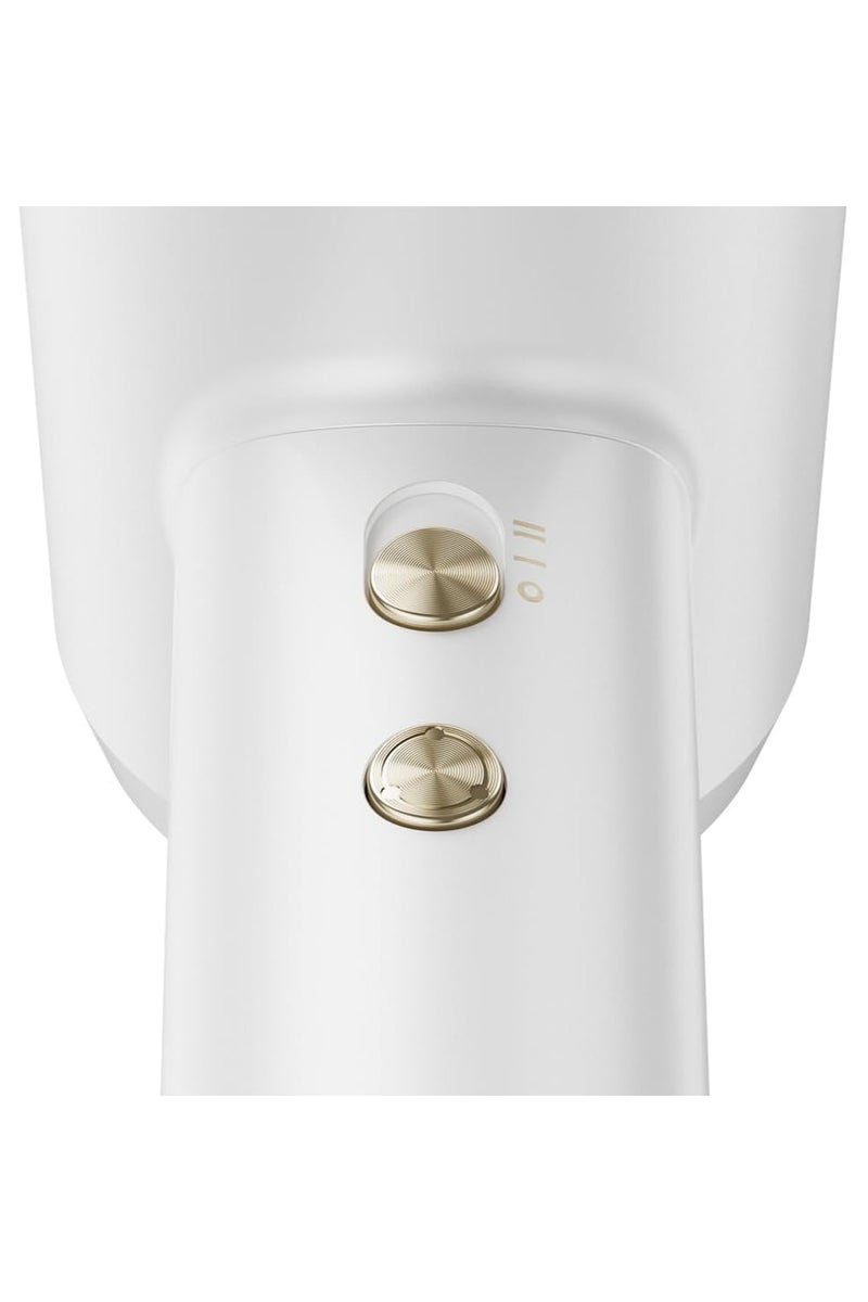 لايفن سويفت بريميوم مجفف الشعر الايوني الفاخر- أبيض ذهبي | الأول عالميًا في سرعة عالية، ٢٠٠ مليون أيونات، ١١٠,٠٠٠ دورة في الدقيقة، تجفيف سريع، منخفض الضوضاء، فوهتان مغناطيسيتان، وحقيبة سفر مقاومة للماء - Image 3