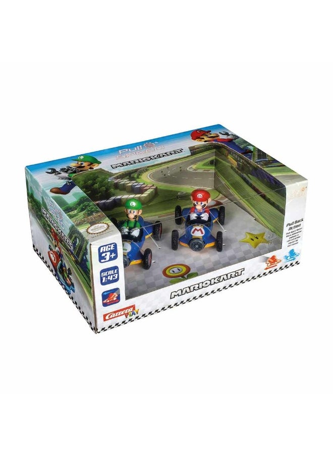 Carrera Mario Kart 8: Mario & Luigi Pull-back Karts (1:43, 2 Pack) - pzsku/Z3296A3B190A080048F4CZ/45/_/1730104249/4d5e01bd-9e49-434e-9b99-d931b8317035