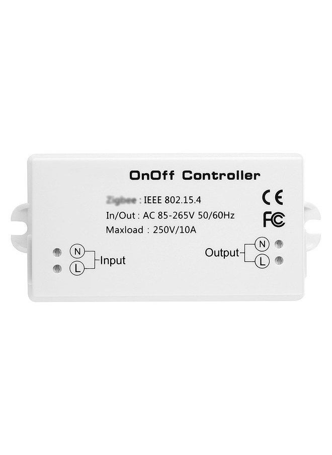 Generic - Zigbee On/Off Controller S-mart Switch APP Remote Control Intelligent Home Module Light Dimmer Controller Zigbee Bridge Hub AC85-265V 10A - Image 1