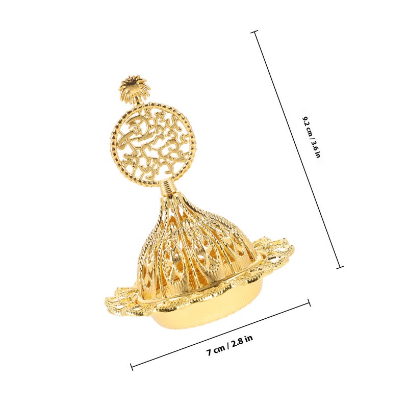 Household Decorative Incense Burner Middle East Themed Censer Vintage Metal Censer Decor - Image 2