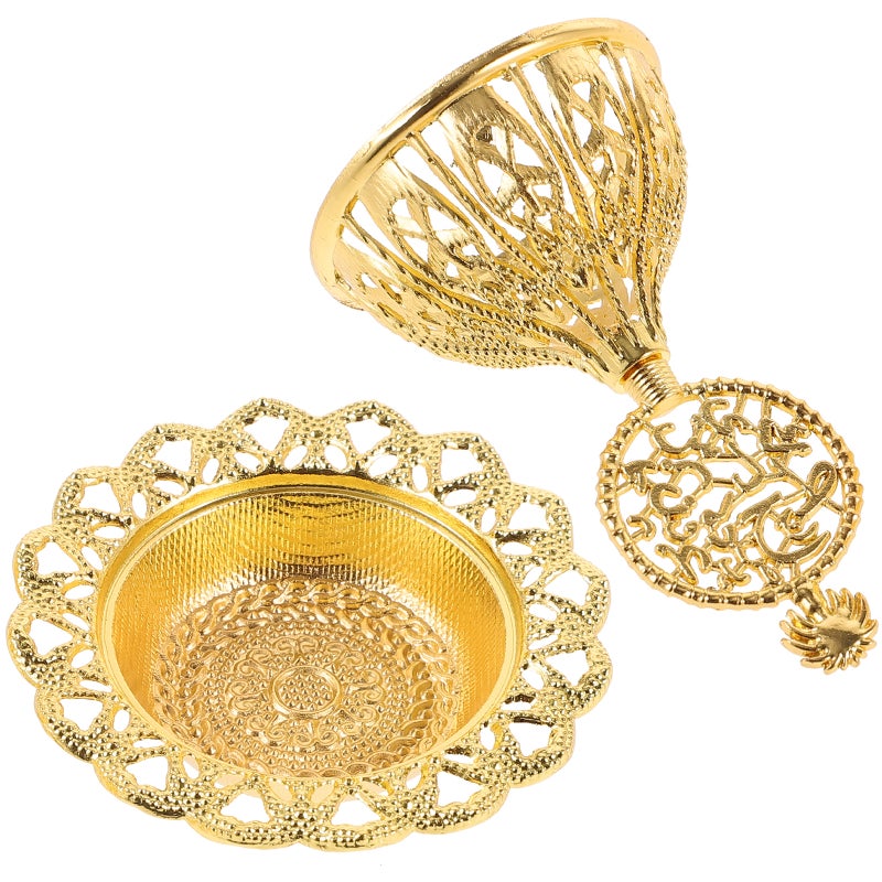 Household Decorative Incense Burner Middle East Themed Censer Vintage Metal Censer Decor - Image 5