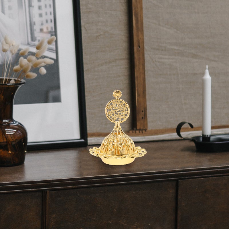Household Decorative Incense Burner Middle East Themed Censer Vintage Metal Censer Decor - Image 3