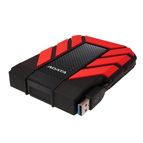ADATA HD710 Pro External Hard Drive - 1TB USB 3.2 Gen1 Portable HDD for Gaming & Backup Storage - IP68 Waterproof & Dustproof - MIL-STD Shock Resistant - Red - 1 Count - Image 4