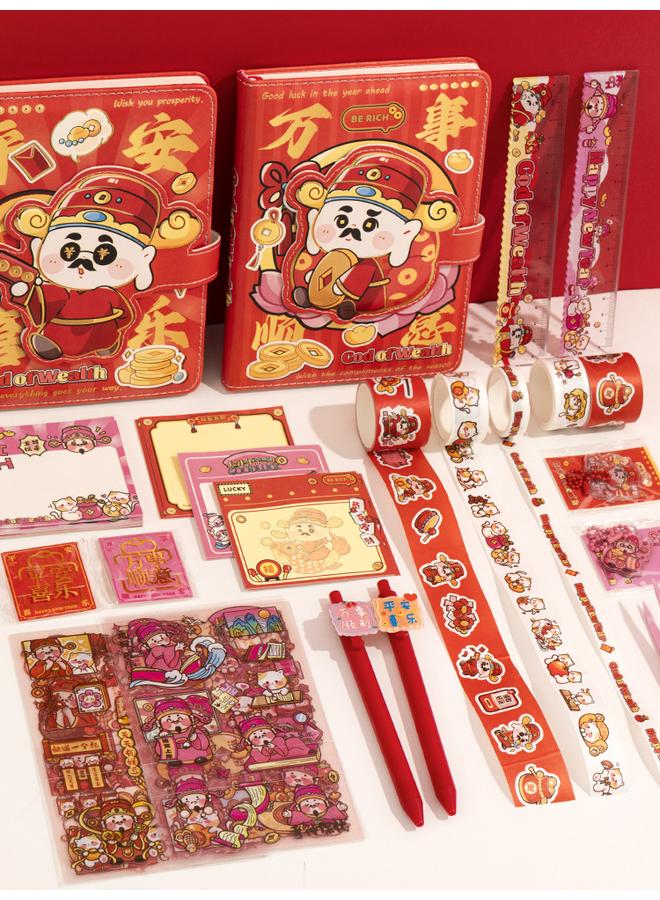 Bluejw New Year's Gift Notebook Hand Account Gift Box High Color Value Children's Stationery Suit New Year's Hand Account Book Creative Small - Image 4