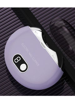 Yuwell Automatic Electric Nail Clippers Professional Nail Trimmer For Adults Seniors Infant Baby Kids Men Women Purple  - Image 3