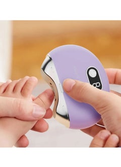 Yuwell Automatic Electric Nail Clippers Professional Nail Trimmer For Adults Seniors Infant Baby Kids Men Women Purple  - Image 4