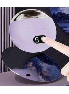 Yuwell Automatic Electric Nail Clippers Professional Nail Trimmer For Adults Seniors Infant Baby Kids Men Women Purple  - Image 5