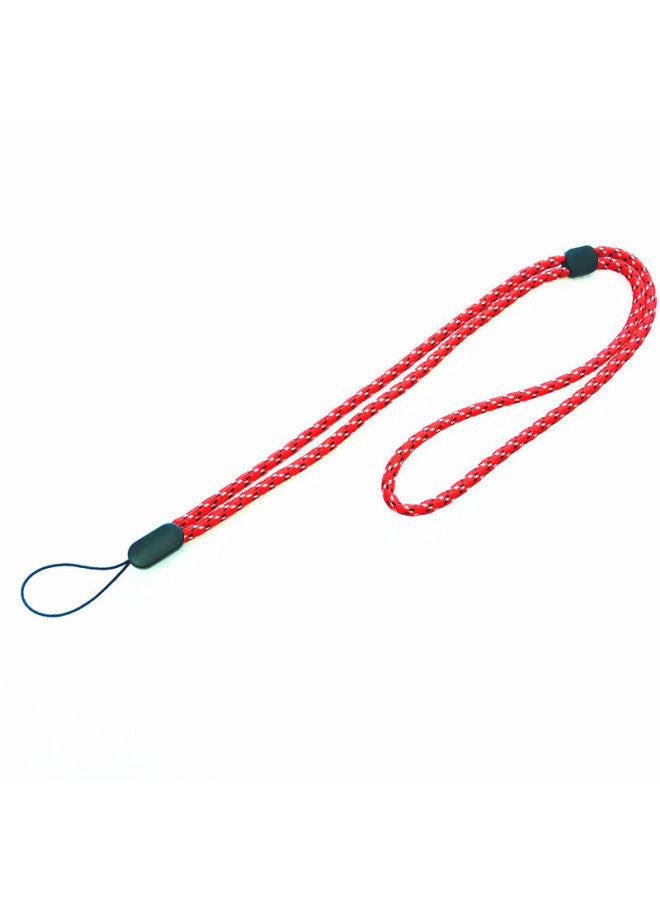 Mobile Phone Lanyard Mobile Phone Chain Adjustable Long Halter Strong Durable Hanging Chain Not Tight Neck Sling Phone Case Universal-Specifications:Red And White Dot Adjustment Hand Rope Length  - Image 1