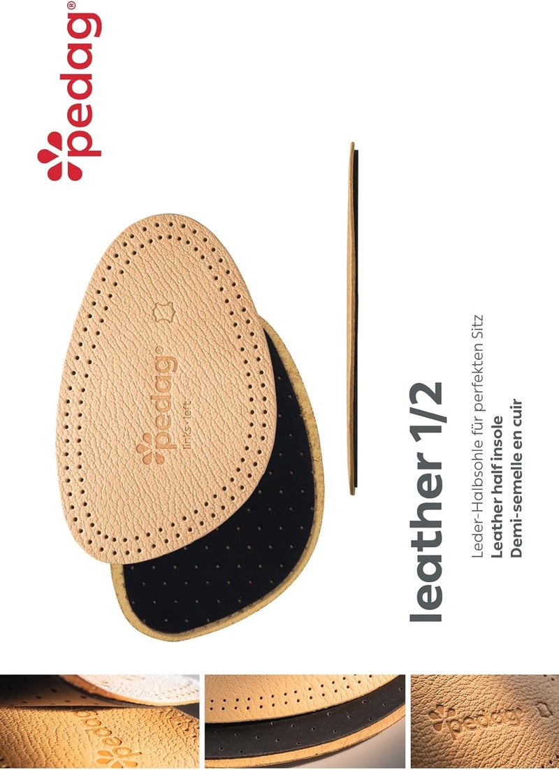 Pedag Half Leather Inserts with Forefoot Latex Cushion for Women, Size US 9-10 / EU 39-40 - Image 5