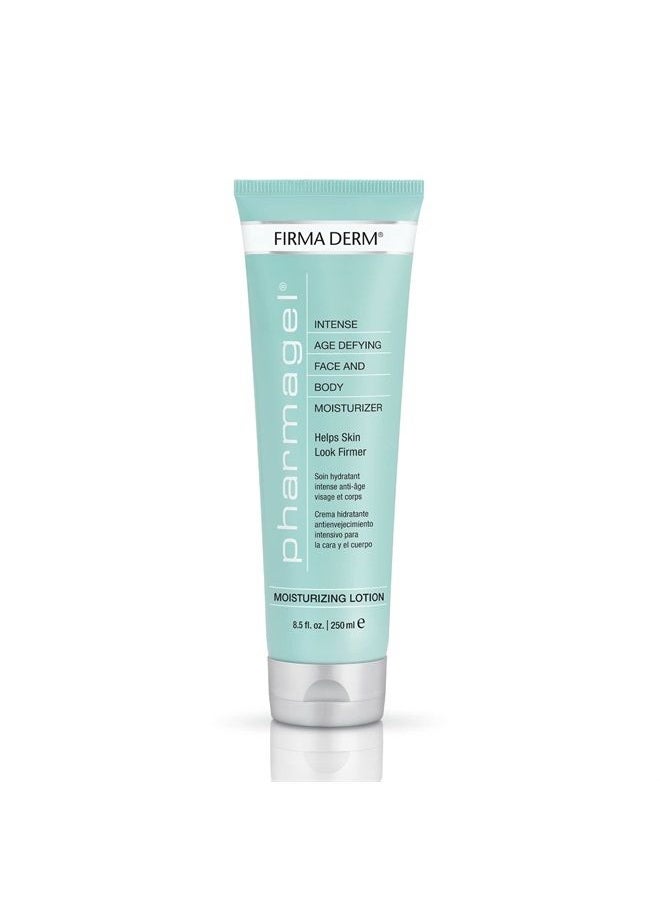 Pharmagel - Firma Derm Age Defying Moisturizing Lotion | Daily Moisturizer Body Lotion for Dry Skin | Anti-Aging & Firming Moisturizer - 8.5 fl. oz. - Image 1