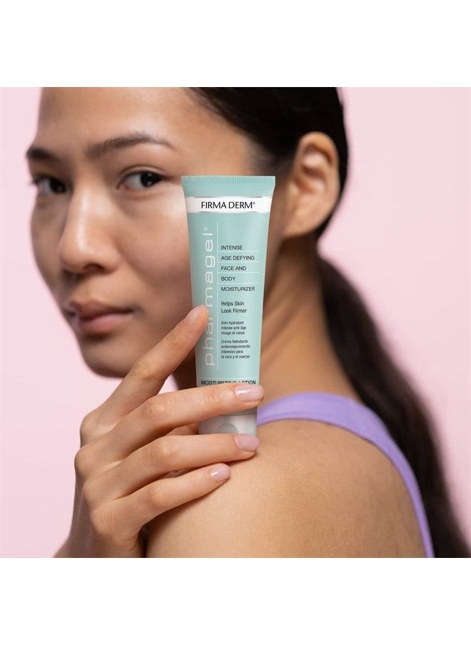 Pharmagel - Firma Derm Age Defying Moisturizing Lotion | Daily Moisturizer Body Lotion for Dry Skin | Anti-Aging & Firming Moisturizer - 8.5 fl. oz. - Image 1