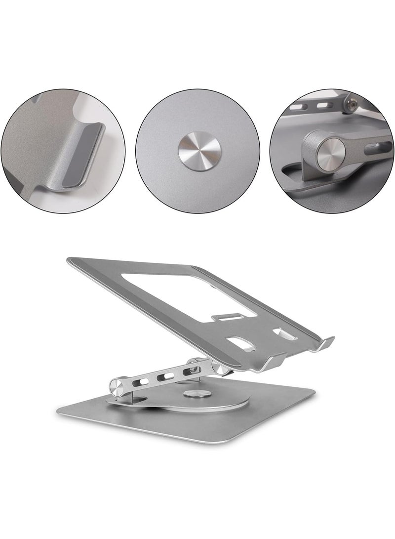 Laptop Stand V3.1 – Ergonomic Adjustable Height & Angle – Sturdy Aluminum Holder – Portable & Foldable Stand for Daily Desk Setup & Work-from-Home Use - Image 3