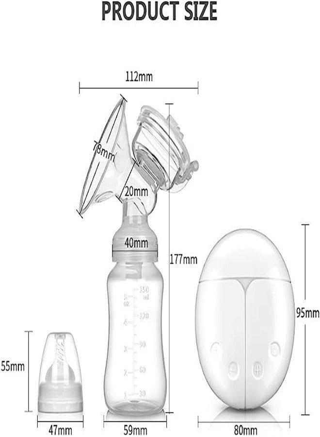 Goolsky Electric Breast Pump Portable Extractor De Leche Materna Electrico Hands Free Anti-Backflow Strong Suction with 4 Modes 5 Levels 20mm BPA Free Brestfeeding - Image 3