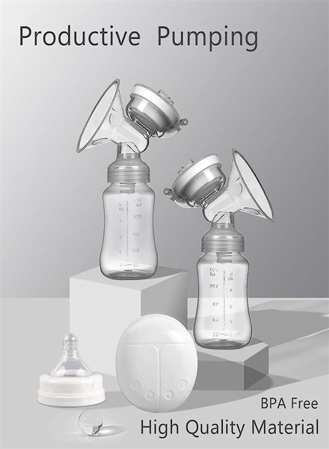Goolsky Electric Breast Pump Portable Extractor De Leche Materna Electrico Hands Free Anti-Backflow Strong Suction with 4 Modes 5 Levels 20mm BPA Free Brestfeeding - Image 2