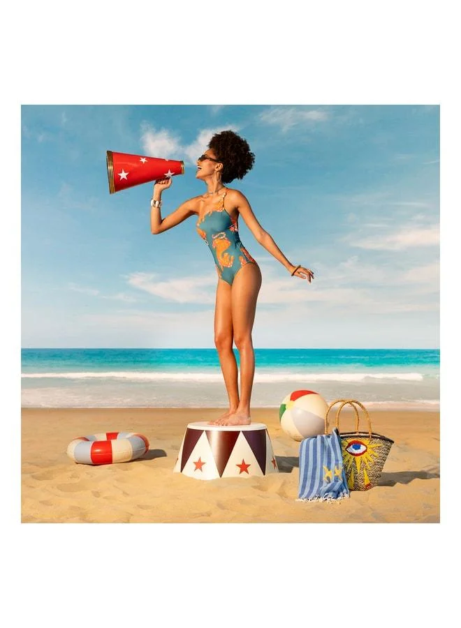 Zsa Zsa Zsu  Daphne One-Shoulder Strap Swimsuit 23x21 cm Green. for Women | Best Price UAE