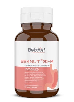 Bekdorf GI-14-Strong & Healthy Digestion-30 Vegan Capsules  - Image 1