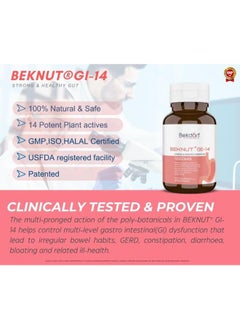 Bekdorf GI-14-Strong & Healthy Digestion-30 Vegan Capsules  - Image 2
