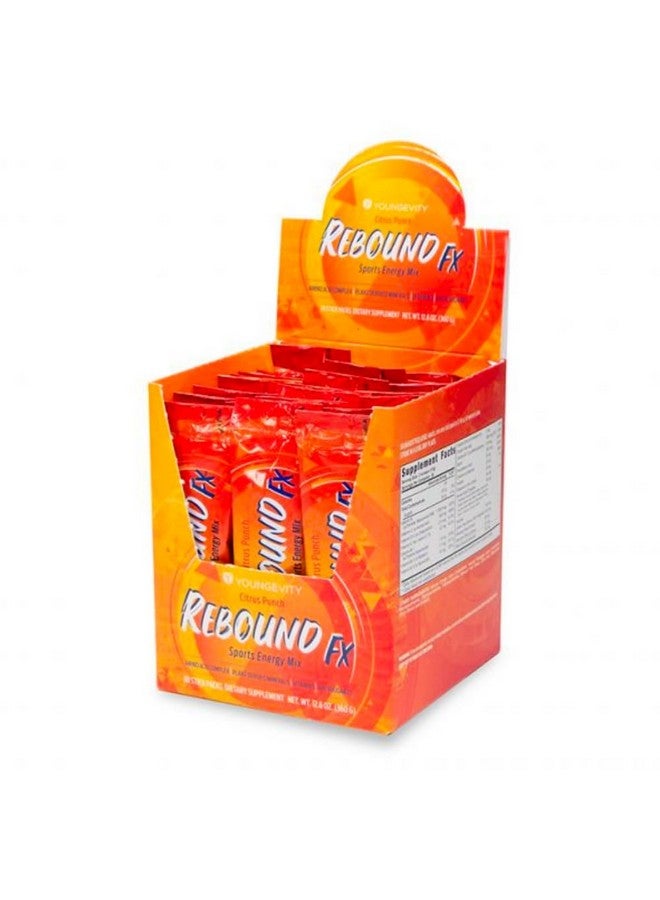 Health & Household Youngevity Rebound Fx On-The-Go Pouches Citrus Punch - 30 Ct Box - Image 1