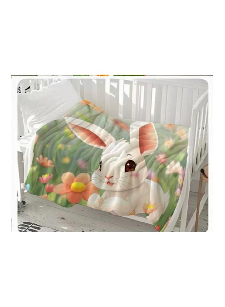 general Children's or student cartoon flannel thin blanket (warm and comfortable, suitable for sleep, games) 100cm*150cm - 764 - Image 3