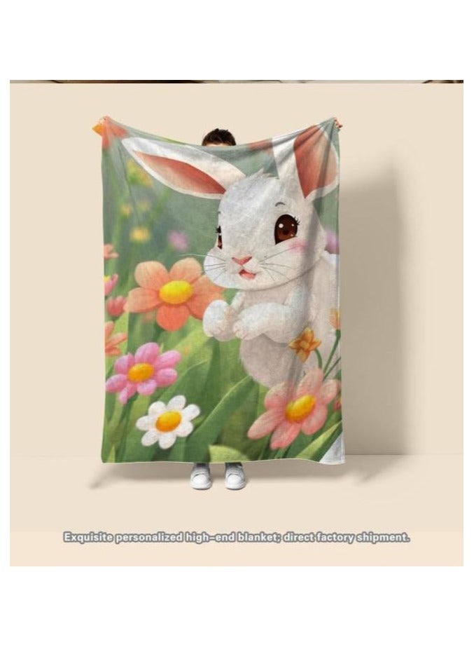 general Children's or student cartoon flannel thin blanket (warm and comfortable, suitable for sleep, games) 100cm*150cm - 764 - Image 4