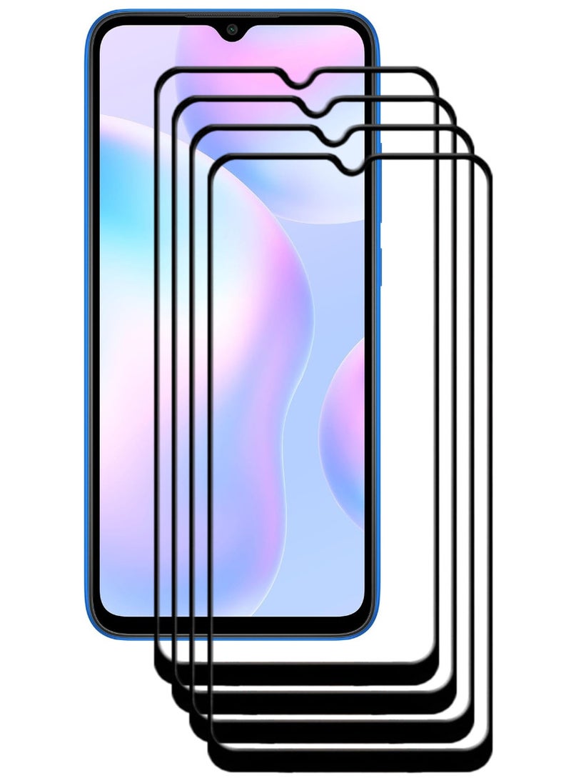 ACLIX 4 Pieces Antistatic ESD Dustproof Premium Quality High Definition Tempered Glass Screen Protector Designed For Xiaomi Redmi 9A - Image 1