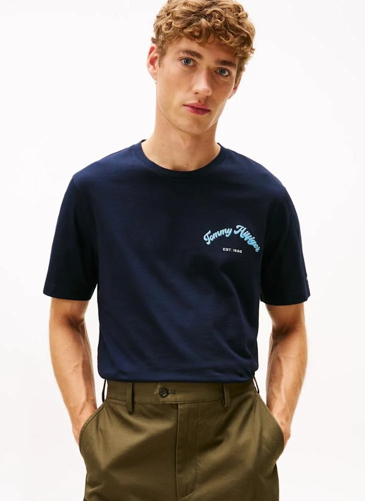 Graphic Crew Neck T-Shirt