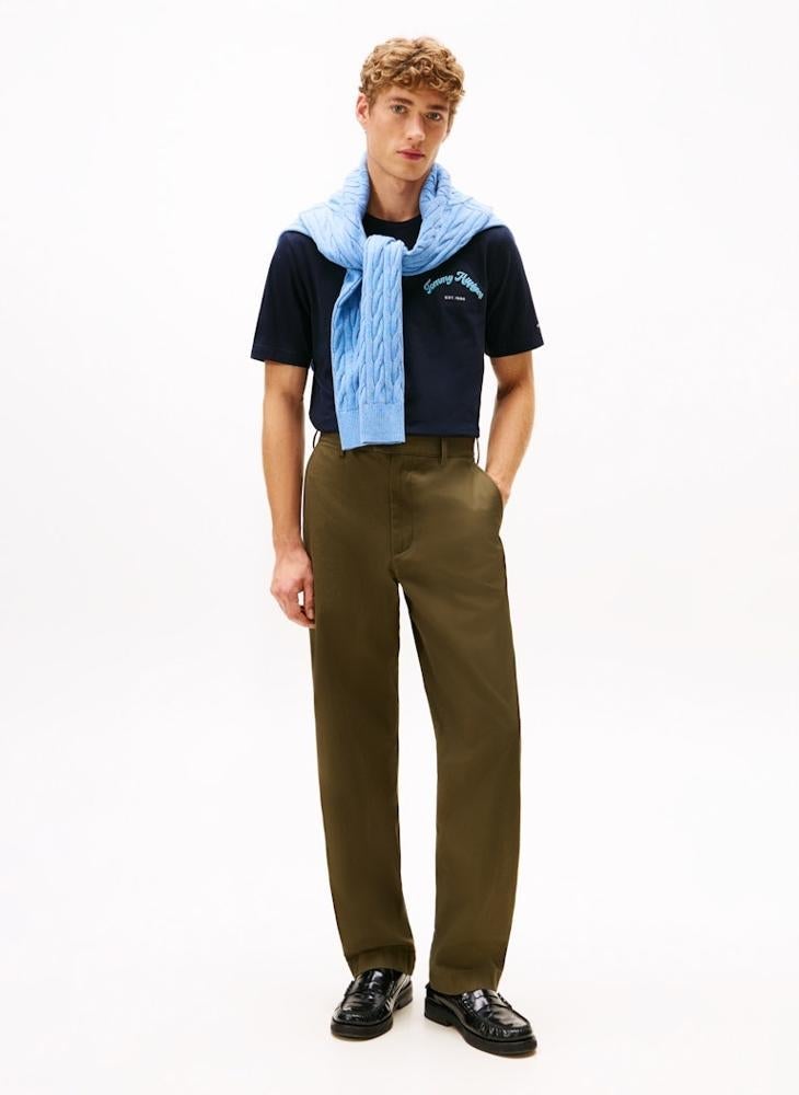 TOMMY HILFIGER Graphic Crew Neck T-Shirt - Image 4