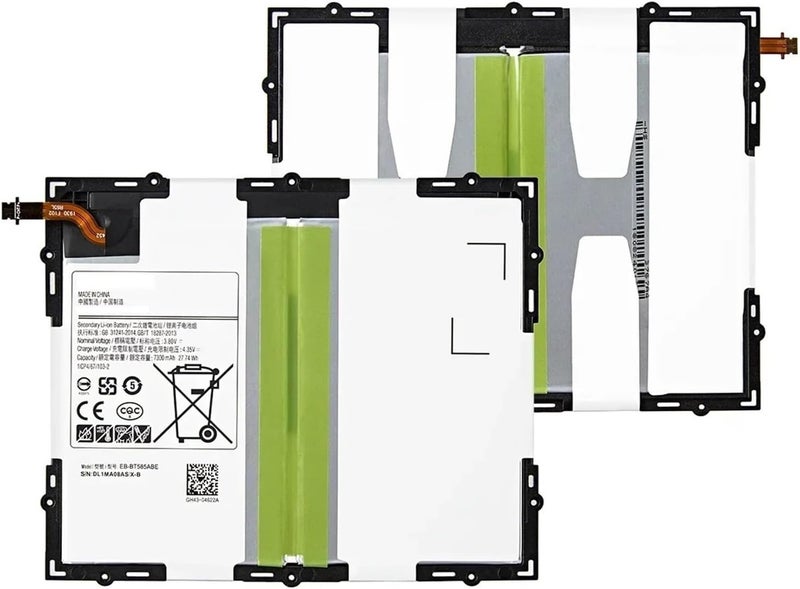 EB-BT585ABE 7300mAh Battery for Tablet Tab A 10.1 2016 T580 SM-T585C T585 T580N with Tools - Image 1