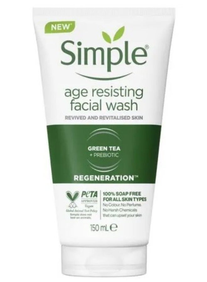 Simple Regeneration Age Resisting Facial Wash 150ml - Image 1