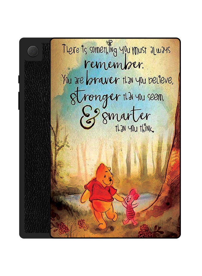 Theodor Protective Flip Case Cover For Samsung Galaxy Tab A8 10.5 2021 Pooh - Image 1