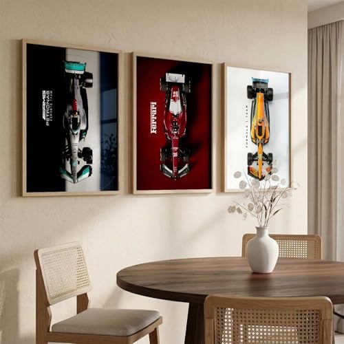 kotart Big Porsche 911 GT3RS Cars Framed Posters Gift Items for Boys Room Wall Decoration Bedroom Living Room Office Studio Decor | Car Poster Frame for Wall Décor Set Of 3 Size (13 X 17 inch) - Image 4