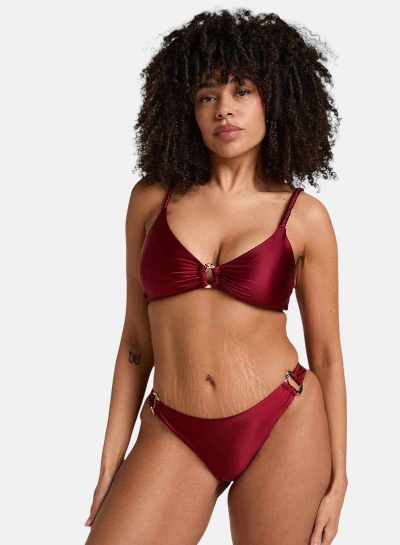 hunkemoller Highleg Bikini Bottom Bari - Image 1