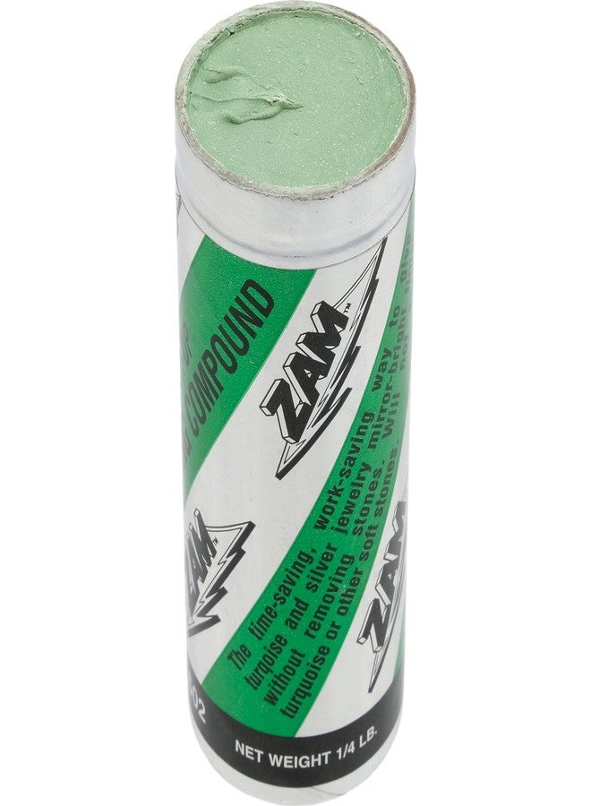 Mascot Zam Buffing Compound, 4 Ounce, Resin, Fine, Stone Compatible, Jewelry Polishing & Cleaning - Image 2