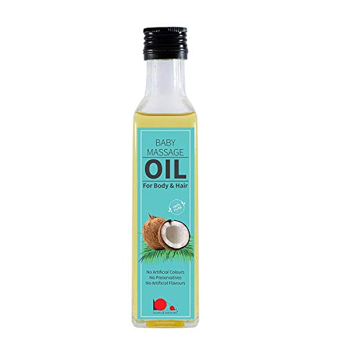 looms & weaves - Baby Massage Oil (for Hair and Body) - 250 ML - Image 2