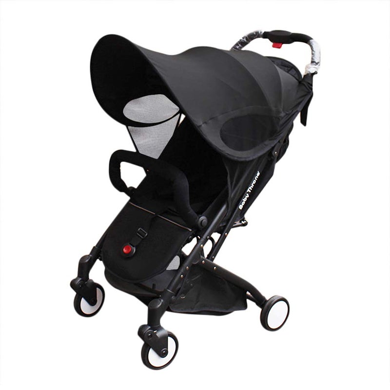 Clobeau Baby Stroller Sun Shade Sun Protection Pram for Strollers Car Seats Pushchair Buggy Sunshade Parasol