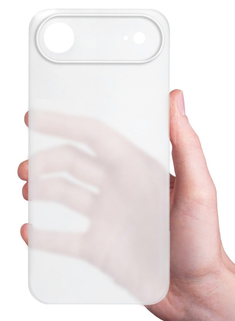 CATANES Air Skin  Case Cover for Apple iPhone 17 Air - Sturdy Back Cover - Durable Thin Case - Drop Protection Cover - Frosted Clear - Image 2