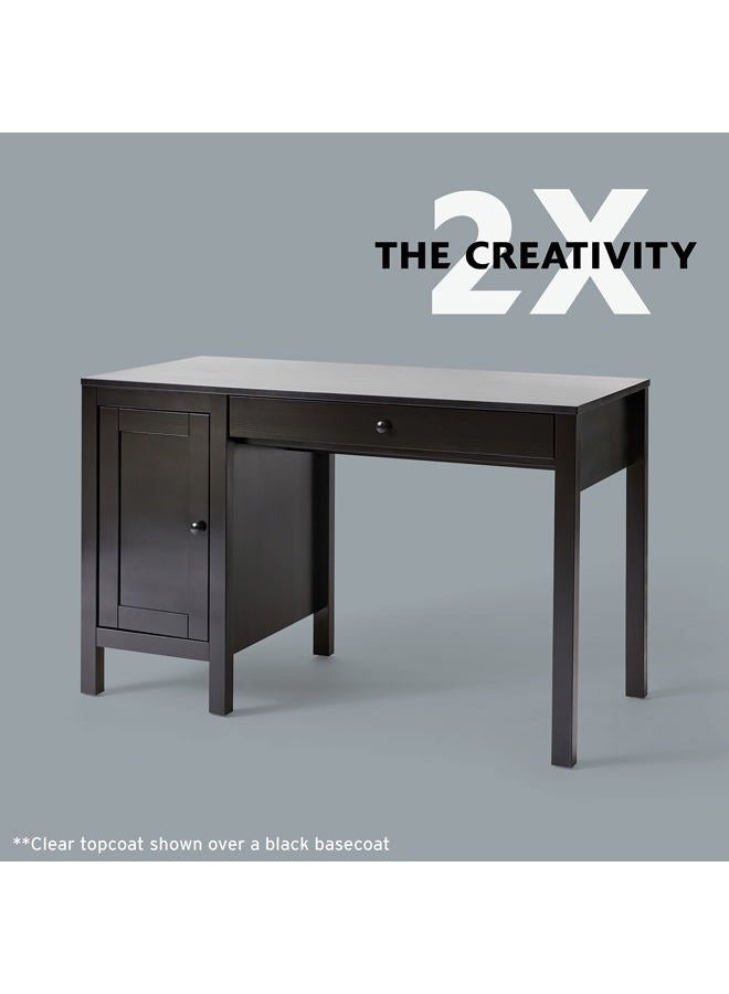 RUST-OLEUM 334029 طلاء رذاذ لمسة الرسام 2X تغطية فائقة، 12 أونصة، لامع شفاف - Image 3