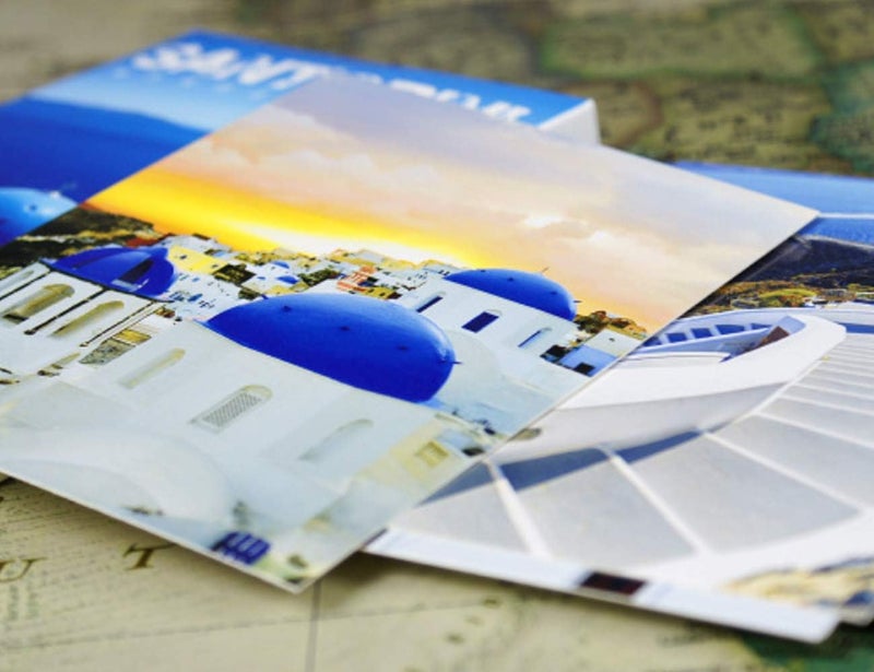 HOSTEESSCHOICE Travel postcards,Set of 30 Post cards variety pack depicting from Around the World Famous Travel Sites,Assorted Postcards Bulk, 4 x 6 -Santorini - Image 3