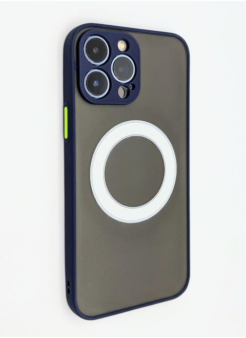 iPhone 13 Pro Case, Protective Matt Case with Magsafe for iPhone 13 Pro 6.1" Blue