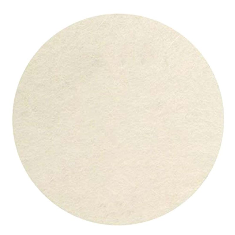 DIY Crafts DIY Crafts 3 Pcs 5 inch Off White Felt Wool Pad Wool Polishers Polishing Clean Buffing Pad Bonnet 17 inch 3 Pcs 5 inch Off White Felt Wool Pad  - Image 5