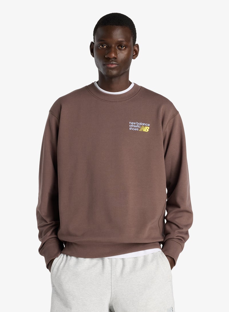 New Balance Athletics Premium Logo Sweatshirt - Image 1