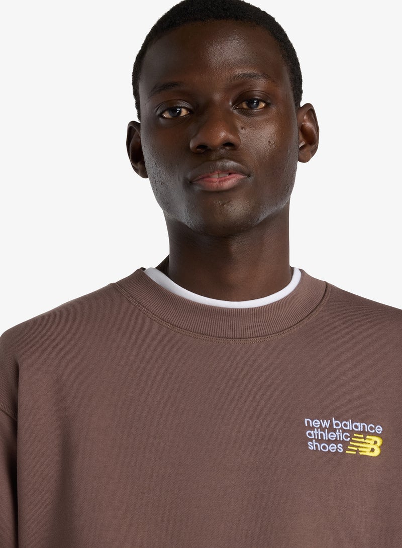 New Balance Athletics Premium Logo Sweatshirt - Image 4