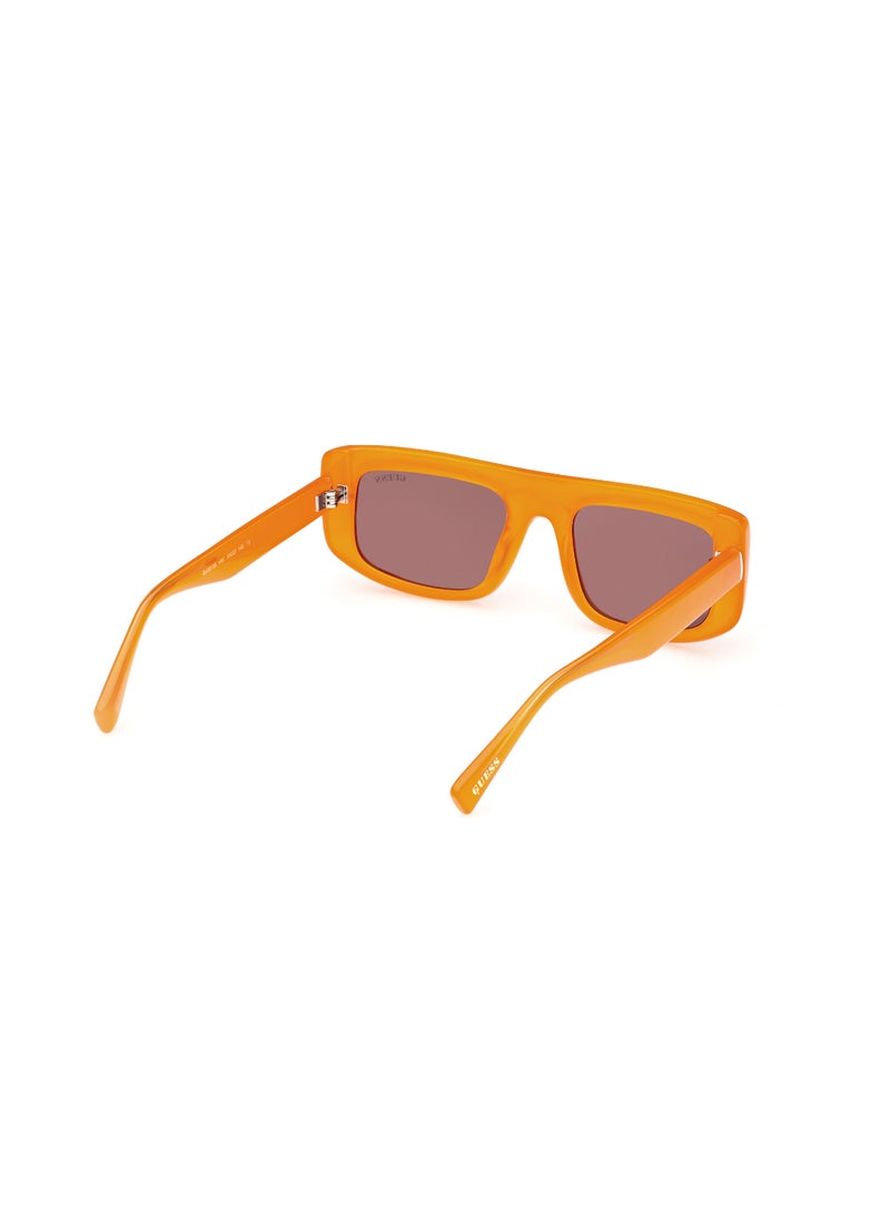 GUESS Full Rim Rectangular Unisex Sunglass Gu0013844E53 - Image 5