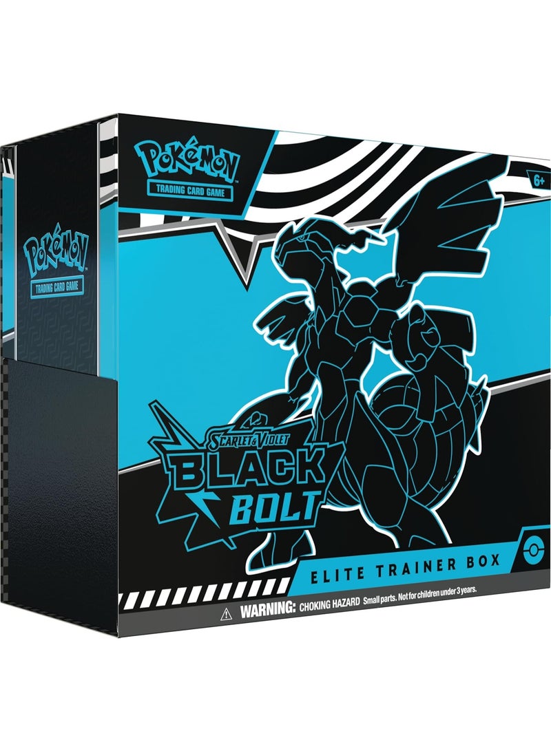 Pokemon TCG: Scarlet & Violet - Black Bolt Elite Trainer Box (Z) EN, ETB, Collectible Cards, 10-10037-112 - Image 1