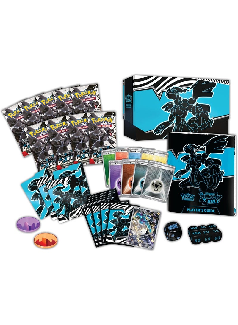 Pokemon TCG: Scarlet & Violet - Black Bolt Elite Trainer Box (Z) EN, ETB, Collectible Cards, 10-10037-112 - Image 4