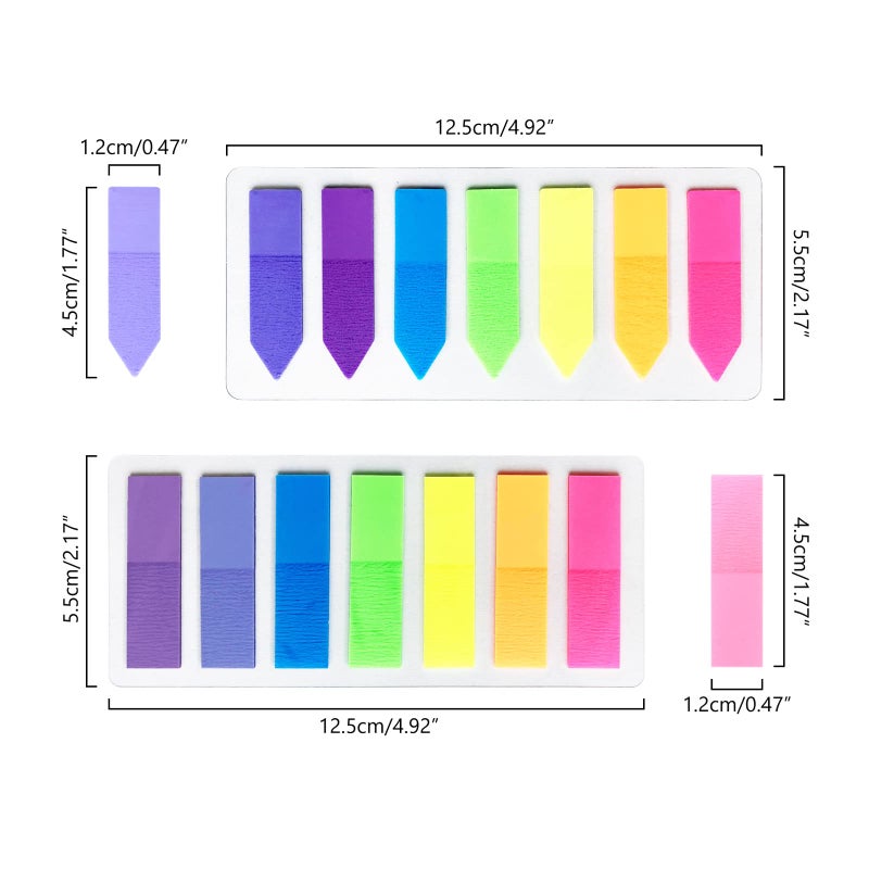 XLSFPY 560PCS Page Markers Sticky Index Tabs Book Annotation Bookmark Notes Small Pop Up Index Flag Tabs, Post Tabs Flags Stickers - Image 3